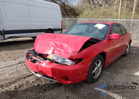 2000 Pontiac Grand Prix Gt из США, поврежденный, VIN 1G2WP12K9YF336236